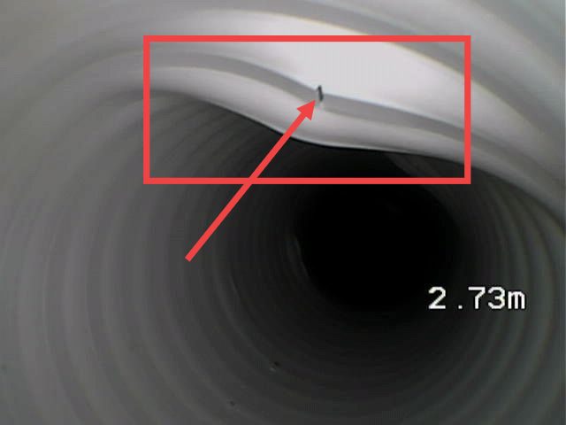 Inspection vidéo — canalisation de skimmer, Nans-les-Pins