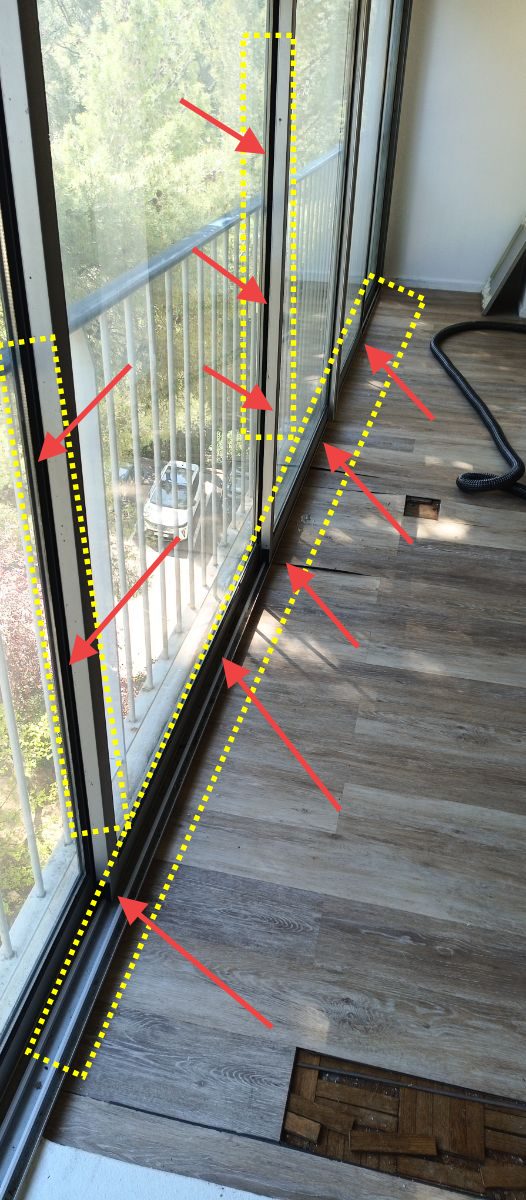 Sectorisation d'étanchéité de terrasse — La Penne-sur-Huveaune